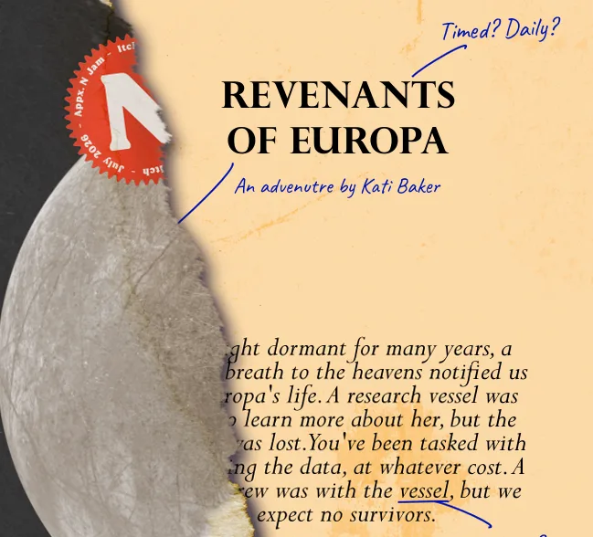 Revenants of Europa cover image